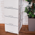 Chest "Rattan" on 4 drawers (white rose)
