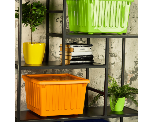Flowerpot "Matilda" 20x18cm (dark yellow)
