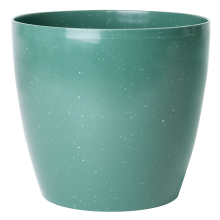 Flowerpot "Matilda" 24x22cm (green concrete)