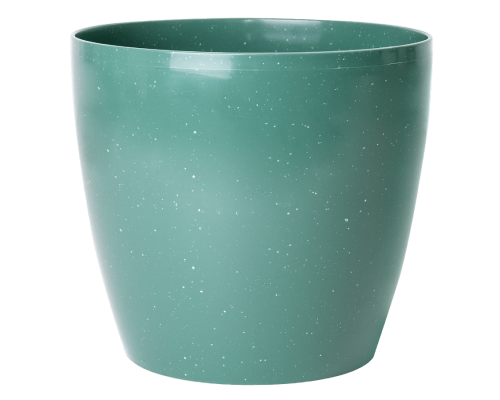 Flowerpot "Matilda" 24x22cm (green concrete)