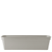 Flowerpot "Gloria" balcony 60x18cm (cocoa)
