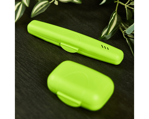 Traveling soap dish (olive)