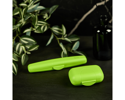 Traveling soap dish (olive)