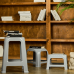 Stool "Pif" (cocoa)