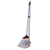 Set of broom and scoop "Euro" (creamy / dark brown)