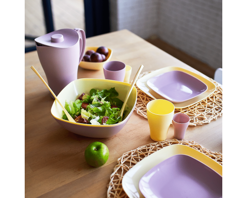 Plate deep 150x150x55mm (freesia)