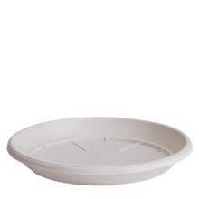 Tray classic for flowerpot d22-24cm (white rose)