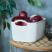 Basket "Jute" S (white rose)