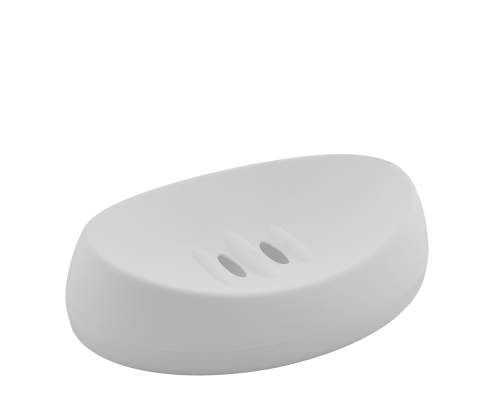 Soap dish set (white rose)