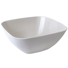 Salad bowl 240x240x95mm (white rose)