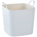 Basket "Practic" (white rose)