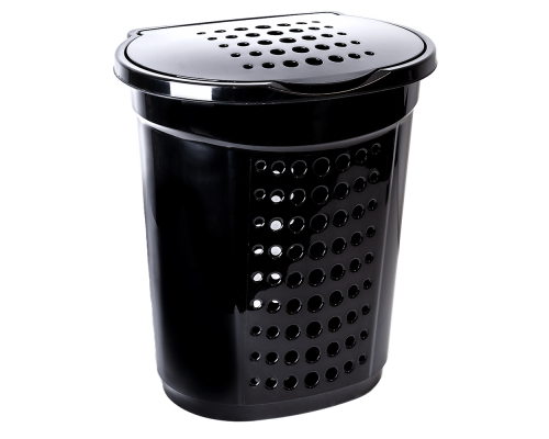 Laundry bin 60L (black)