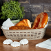 Basket "Rattan" 30,5x21,5x7,5cm (creamy)