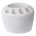 Toothbrush holder (white rose)