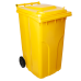120L container for solid waste "Euro" (dark yellow)