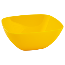 Salad bowl 240x240x95mm (dark yellow)