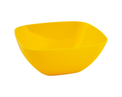 Salad bowl 240x240x95mm (dark yellow)