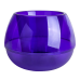 Flowerpot "Sphere" d10cm (violet transparent)
