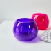 Flowerpot "Sphere" d10cm (violet transparent)