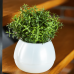 Flowerpot "Sphere" d14cm (white pearl)