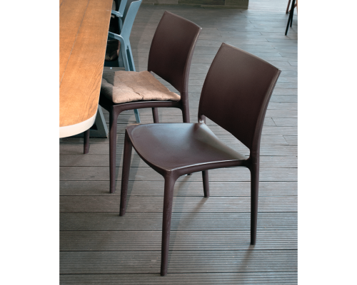 Chair "Emma" new (dark brown)