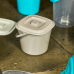 Pail "Smart" with lid 6L (cocoa)
