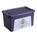 Контейнер "Smart Box" з декором 3,5л. (фіол., Дівчата)