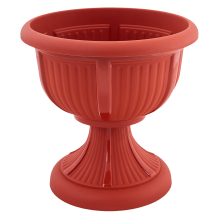 Flowerpot "Leon" with tray 51cm (terracotta)