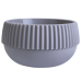 Flowerpot "Boho" low d22cm (cocoa)