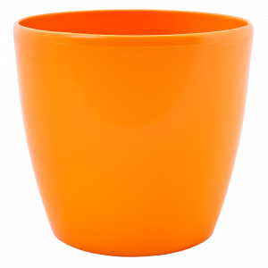 Flowerpot "Matilda"  7x 6cm. (light orange)