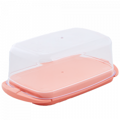 Butter dish (apricot)