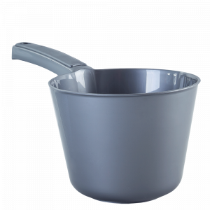 Small dipper with a spout 1L. (gray)