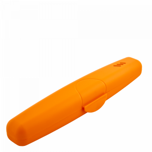 Travel tooth brush case (light orange)