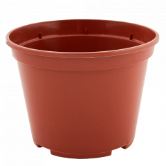 Round plant pot 19,0x15,0cm. (terracotta)
