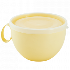 Чашка с крышкой 0,5л. (жёлтая/пр.)