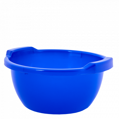 Round basin 15L. (blue)