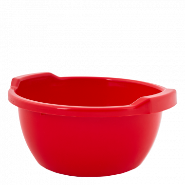 Round basin 15L. (red)