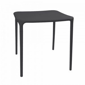 Table square "Alf" new (dark gray)