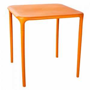 Table square "Alf" new (light orange)