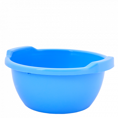Round basin  8L. (light blue)