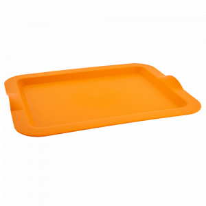 Rectangular tray 46x36x4cm. (light orange)