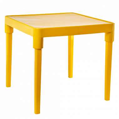 Children's table (dark yellow)