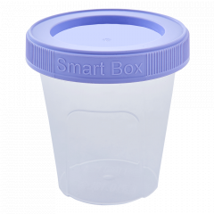 Контейнер "Smart Box" круглий 0,18л. (_пр./бузк.)