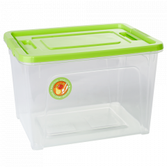 Container "Smart Box"  1,2L. (transparent / olive / olive)