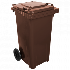 120L. container for solid waste "Euro" (dark brown)