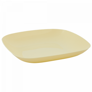 Plate 190x190x28mm. (yellow)