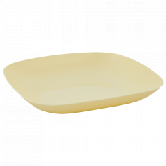 Plate 250x250x30mm. (yellow)