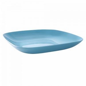 Plate 250x250x30mm. (gray blue)