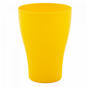 Glass 0,25L. (dark yellow)