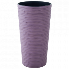 Flowerpot "Fusion" with insert d16x30cm. (violet)
